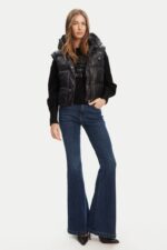 Guess Γυναικείο Αμάνικο Μπουφάν W5YL11WHDO2-JBLK Μαύρο - Image 2