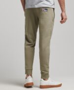 Superdry Ανδρική Φόρμα Essential Tapered Cuff Joggers M7010815A-GUL Χακί - Image 3