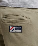 Superdry Ανδρική Φόρμα Essential Tapered Cuff Joggers M7010815A-GUL Χακί - Image 4