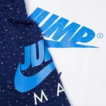 Nike Jordan Παιδικό Set 85A389-U9J Λευκό/Μπλέ - Image 3