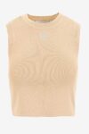 Guess Γυναικείο Αμάνικο T-Shirt W4GZ34ZF40-G1L7 Καφέ