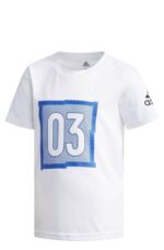 Adidas Παιδικό T-shirt DW4099-999 Λευκό