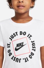 Nike Παιδικό T-Shirt 86Η409-001 Λευκό - Image 3