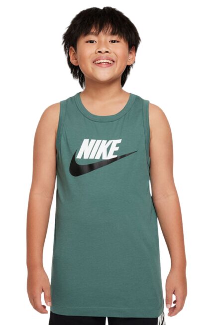 Nike Αμάνικο Παιδικό T-Shirt FV5325-361 Πράσινο