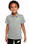 Nike Polo Παιδικό T-Shirt 86H537-GEH Γκρι