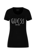 Guess Γυναικείο T-shirt W5YI05J1314-JBLK Μάυρο - Image 3