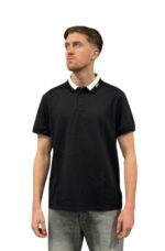 Guess Ανδρικό Polo T-shirt M6RP47KARS2-JBLK Mάυρο