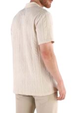 Guess Ανδρικό Polo T-shirt M6RP37KB312-G291 Μπέζ - Image 2