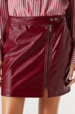 Pepe Jeans Φούστα patent leather mini skirt PL9011898-287 currant red - Image 3