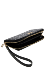 Guess Isemay Γυναικείο Πορτοφόλι GG9628146-BLACK Μάυρο - Image 3