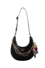 Guess Davina Γυναικεία Τσάντα HWBG9899180-BLACK Μάυρο