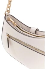 Guess Carrie Γυναικεία Τσάντα HWVG9896180-STONE Λευκό - Image 3