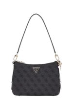 Guess Eco Erica HWESG951018-COAL LOGO Μάυρο