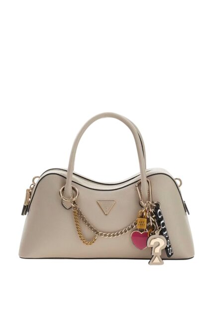 Guess Davina Γυναικεία Τσάντα HWBG9899060-LIGHT TAUPE Μπέζ