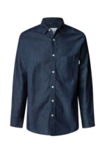 Pepe Jeans Ανδρικό Πουκάμισο PM3090016C2-000 Μπλέ - Image 4