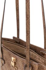 Guess Yesba Γυναικεία Τσάντα HWSG7833080 LATTE LOGO Καφέ - Image 3