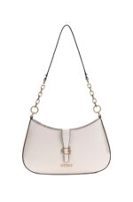 Guess Carrie Γυναικεία Τσάντα HWVG9896180 STONE Μπέζ