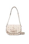 Guess Carrie Logo Γυναικεία Τσάντα HWGP989820 VANILLA LOGO Μπέζ