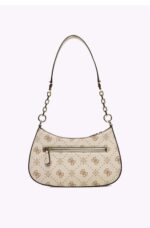 Guess Carrie Logo Γυναικεία Τσάντα HWGP9898180 VANILLA LOGO Μπέζ - Image 2