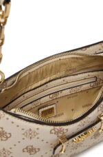 Guess Carrie Logo Γυναικεία Τσάντα HWGP9898180 VANILLA LOGO Μπέζ - Image 3