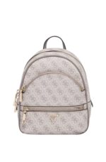 Guess Manhattan II Γυναικεία Τσάντα HWSG711832 DARK TAUPE LOGO Γκρι