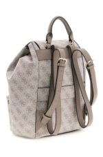 Guess Manhattan II Γυναικεία Τσάντα HWSG711831 Dark Taupe Logo Γκρι - Image 2