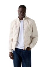 Guess Ανδρικό Μπουφάν M6RL10WJ232-G1I6 Λευκό