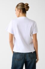 Guess Γυναικείο Τ-Shirt W6RI28I3Z14-G011 Λεύκο - Image 4