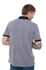 Guess Ανδρικό Polo T-shirt M6RP46KE482-H72I Μπλέ/Γκρί - Image 2
