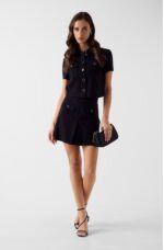 Guess Γυναικείο Τοπ W6RH83KCMU2-JBLK Μαύρο - Image 2