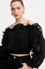 Guess Γυναικείο Μπλούζα W6RH29WI342-JBLK Μαύρο - Image 3