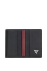 Guess Ανδρικό Πορτοφόλι SMTOCSLEA20-BLA Μάυρο