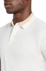 Guess Ανδρικό Polo Τ-shirt M6RP47KARS2-G018 Μπέζ - Image 4