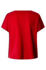 Pepe Jeans Γυναικείο Κοντομάνικη Μπλούζα PL506053-255 Κόκκινο - Image 3