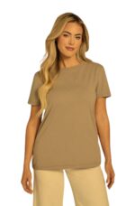 Guess Γυναικείο Κοντομάνικη Μπλούζα W5YP53KCYW2-G8CJ Χακί