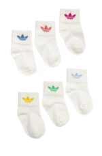 Adidas Παιδικές Κάλτσες JC8541 Λεύκες