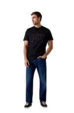 Guess Ανδρικό Κοντομάνικο T-shirt M6RI04I3Z14-JBLK Μάυρο - Image 3