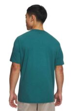 Under Armour Issue Wordmark Ανδρικο T-Shirt 1329582-338 Πρασινο - Image 2