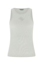 Guess Γυναικείο Αμάνικη Μπλούζα W6RP39KD092-G011 Λευκό - Image 4