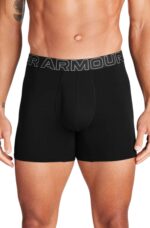 Under Armour Performance Cotton Ανδρικα Μποξερακια 1383889-001 Μαυρα - Image 2