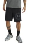 Under Armour Rival Graphic Shorts Ανδρικη Βερμουδα 6014689-001 Μαυρη