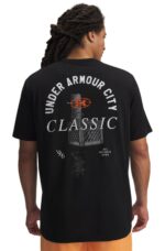 Under Armour Ανδρικό T-shirt 6009326-008 Μάυρο - Image 2