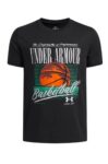 Under Armour Παιδικό T-shirt 6009319-001 Μάυρο