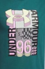 Under Armour Παιδικό T-shirt 6009271-338 Πράσινο - Image 3