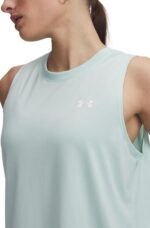 Under Armour Γυναικείο Αμάνικο T-shirt 1383655-703 Τυρκουάζ - Image 3