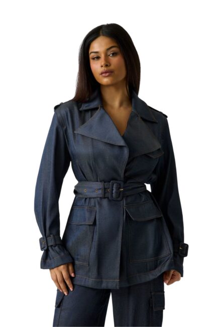 Guess Γυναικεία Ζακέτα W6RL50WL842-FB6C Μπλέ