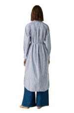 Pepe Jeans Γυναικείο Πουκάμισο Φόρεμα  PL9537786-551 Μπλέ - Image 2