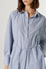 Pepe Jeans Γυναικείο Πουκάμισο Φόρεμα  PL9537786-551 Μπλέ - Image 3