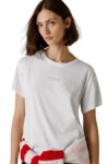 Pepe Jeans Γυναικείο T-shirt PL5000167-800 Λευκό