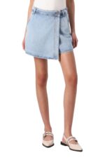 Pepe Jeans Γυναικείο Σόρτς Φούστα PL80000372VC-000 Μπλέ